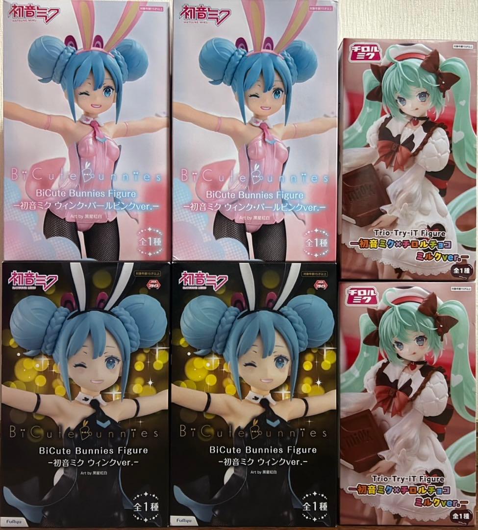 初音ミク フィギュア 3種6体セット