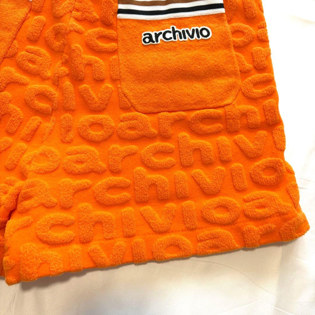 archivio アルチビオ ゴルフウェア ショートパンツ オレンジ レディース