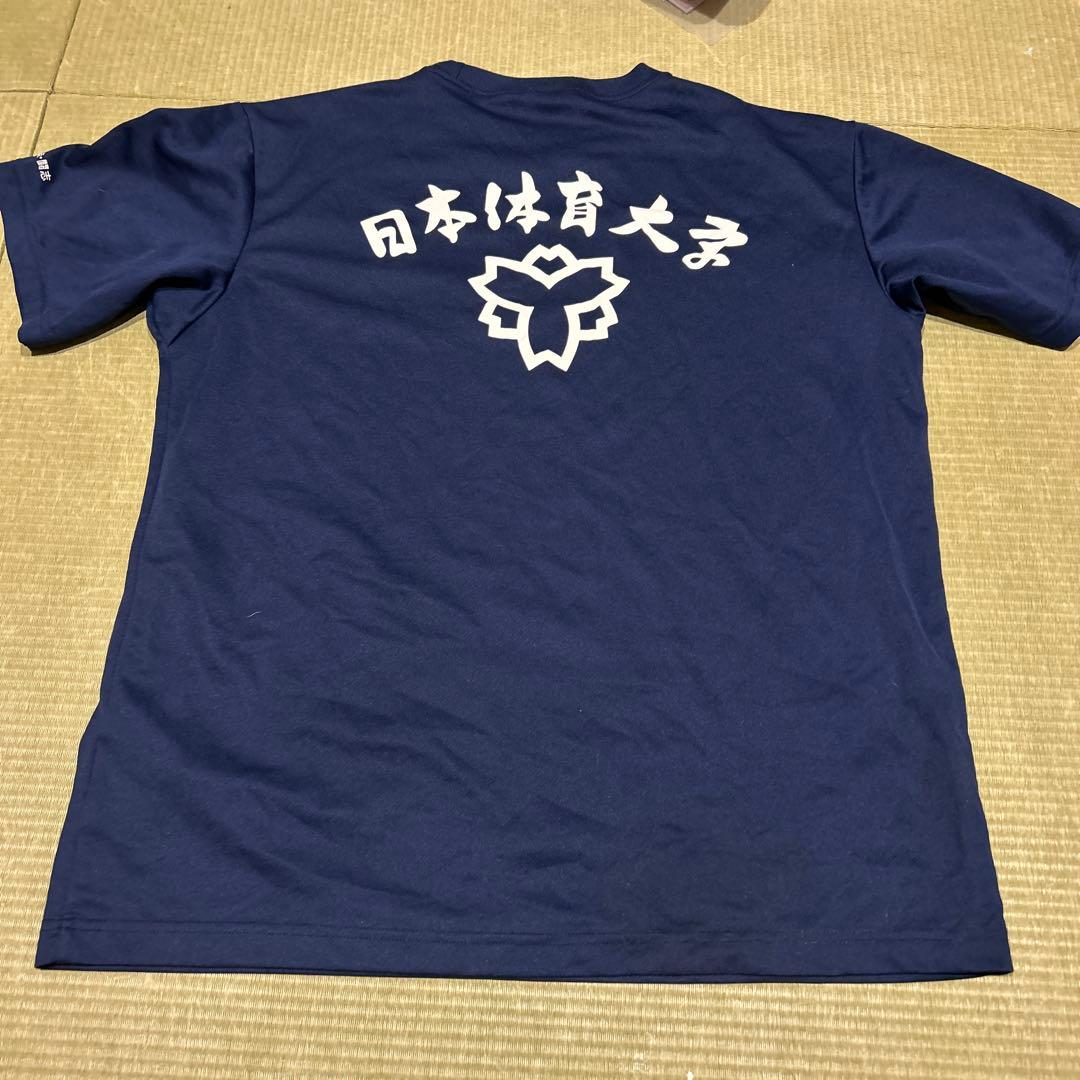 Mizuno 日本体育大学 80周年記念Tシャツ