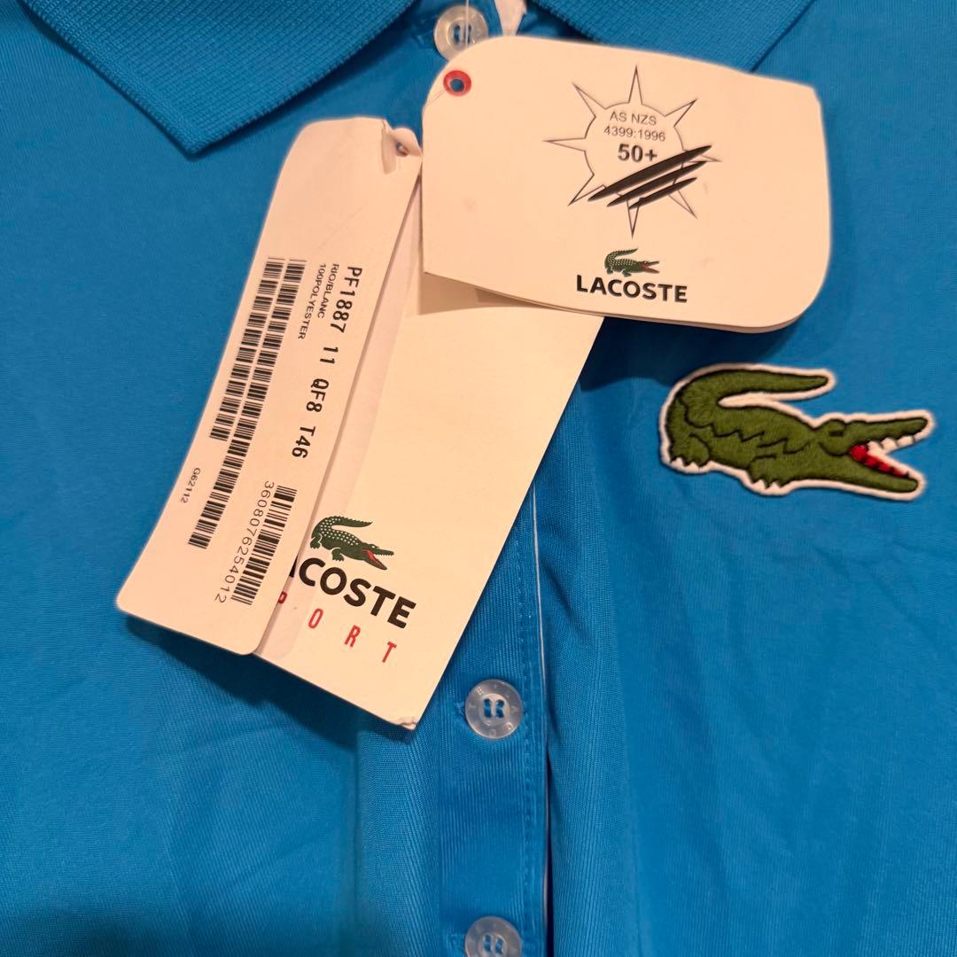 【新品・未使用】LACOSTE ラコステ 全豪オープン 半袖ポロシャツ