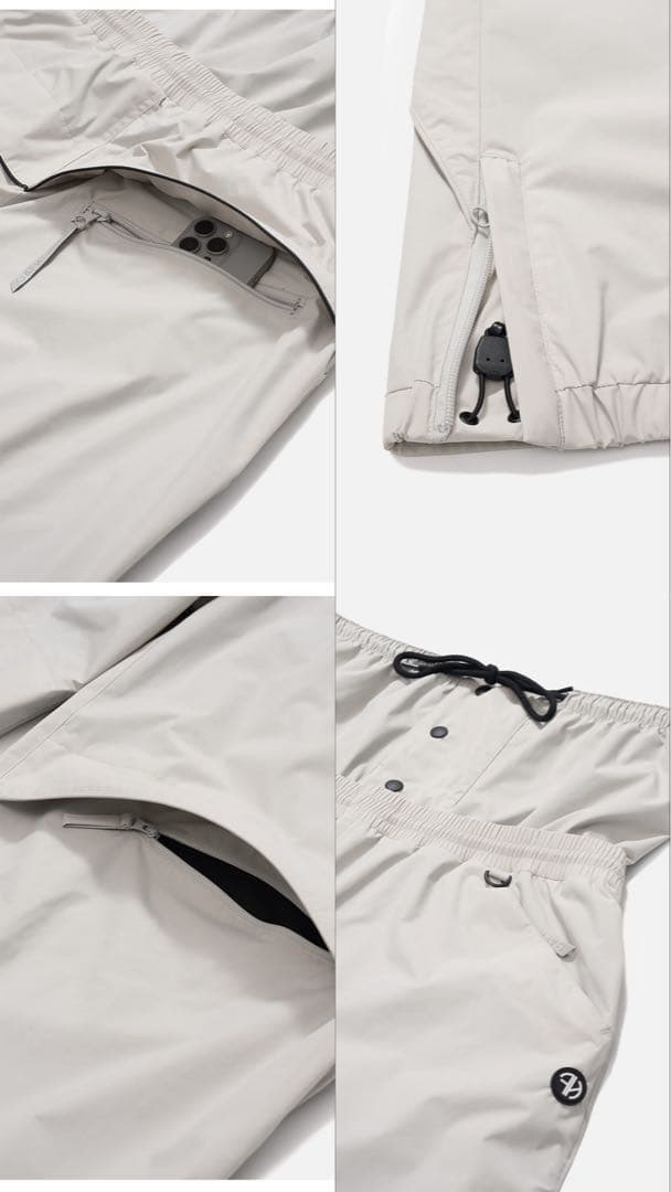 GAFH G-Type Flap Pants Neutral Grey グレー