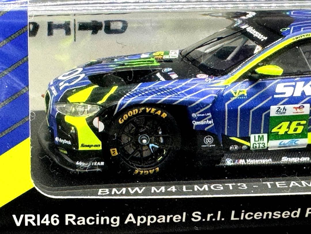 ミニカー 1/43  M4 LMGTE3 VR46 Le Mans 2025