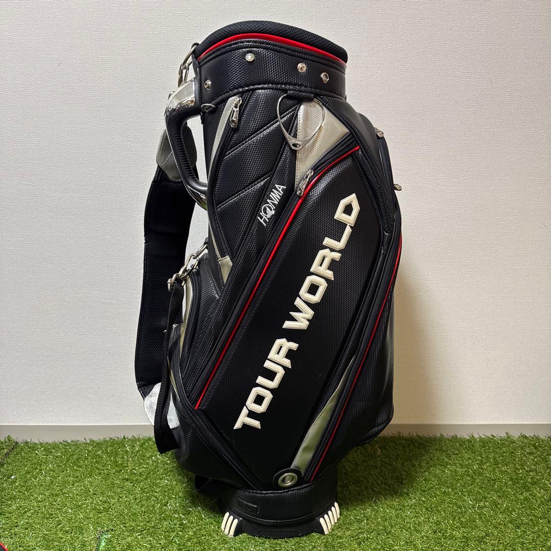 HONMA 本間ゴルフ TOUR WORLD キャディバッグ 訳あり