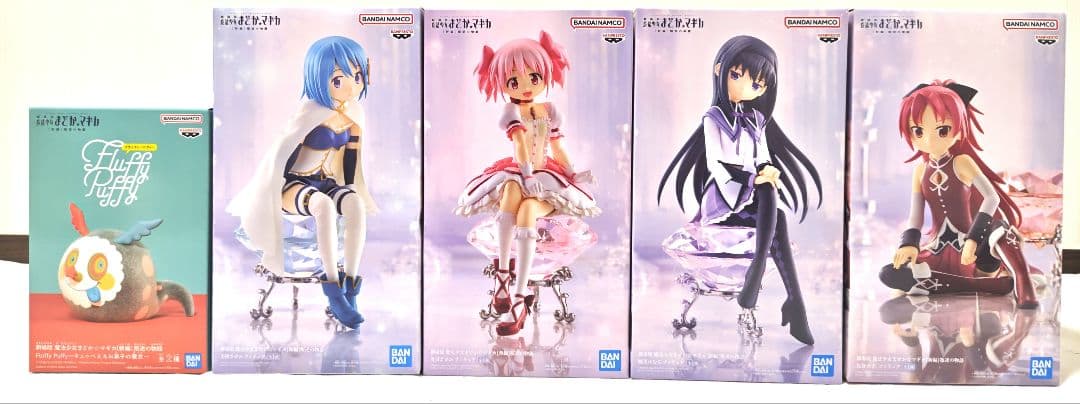 【新品】魔法少女まどか☆マギカ 5体セット