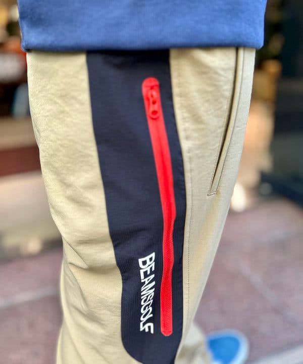 リュちん　★美品★　BEAMS GOLF　サイドロゴストレッチパンツ　　L