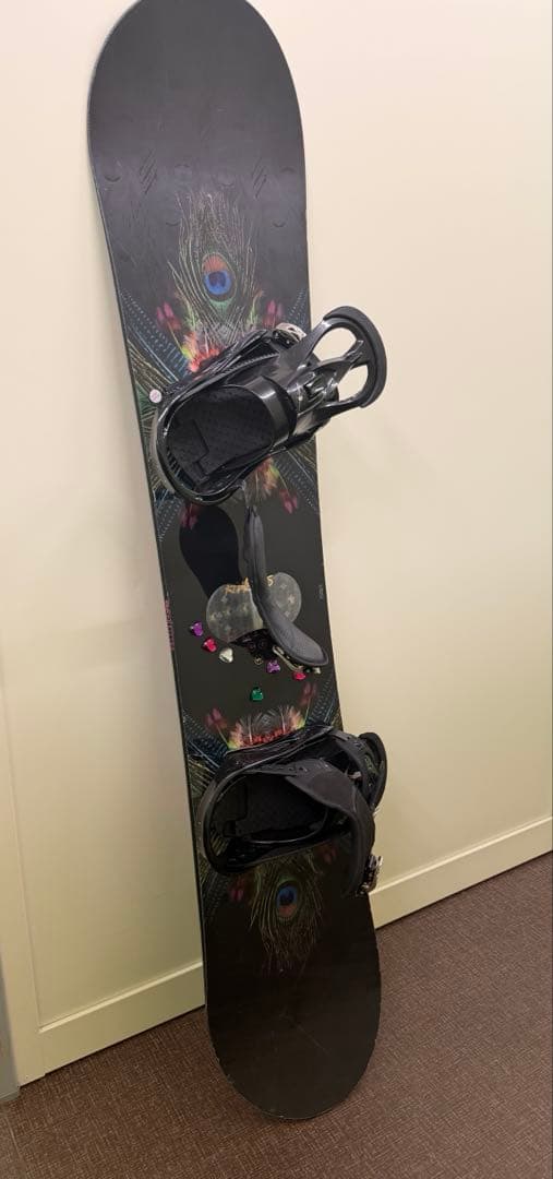 ROME SDS146cm + BURTONバインセット 予備パーツ＋保証書付