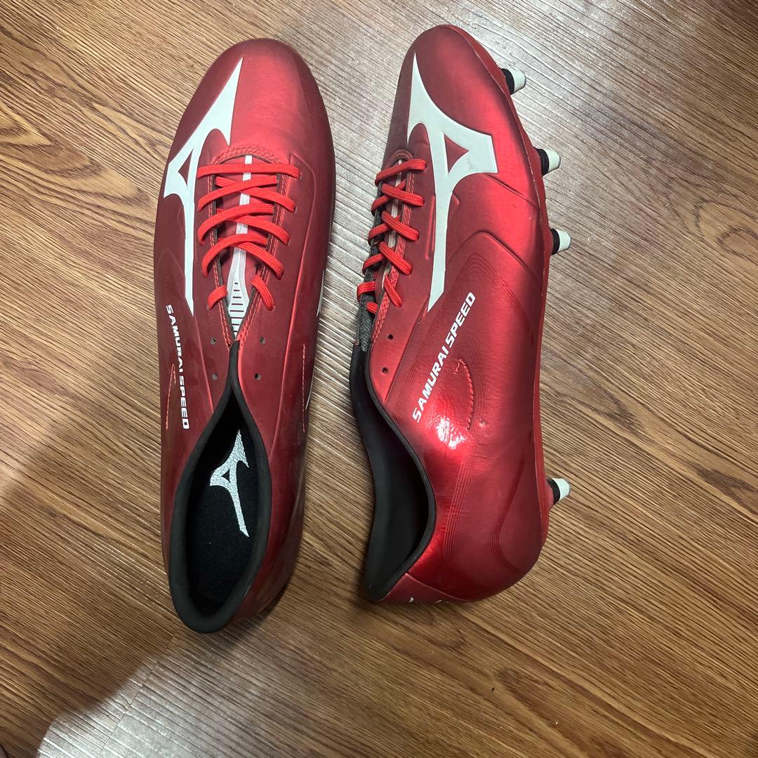 Mizuno Samurai Speed レッド スパイクシューズ