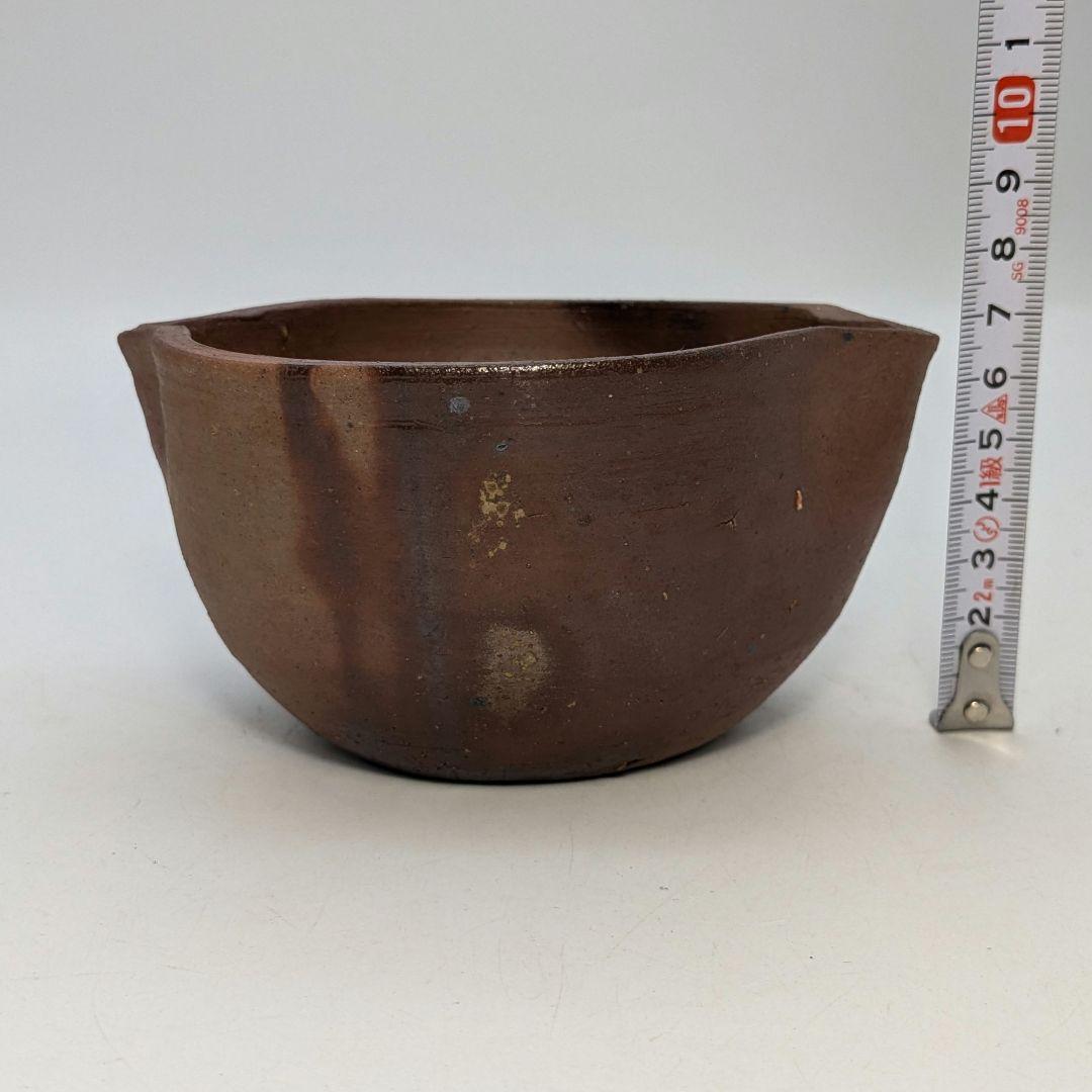 藤原博 備前焼 小鉢6客 共箱 向付 和食器 容器 日本料理 在銘 緋襷 ボウル