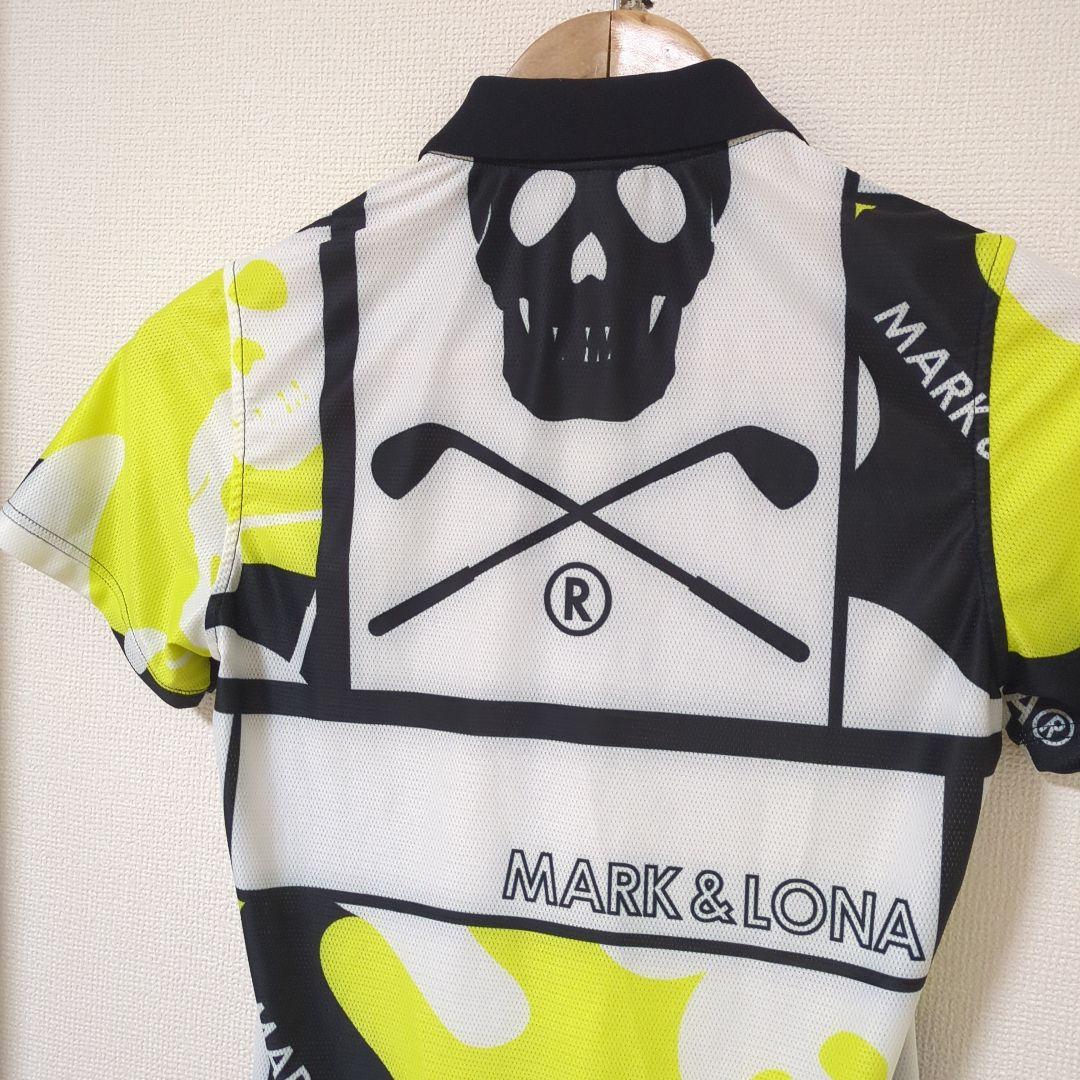 ★美品★MARK & LONA　総柄　ポロシャツ　サイズ　36