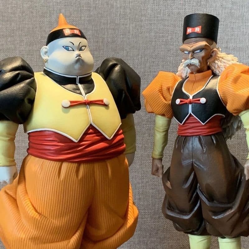 ドラゴンボール　人造人間19号20号　二体セット　フィギュア　塗装完成品