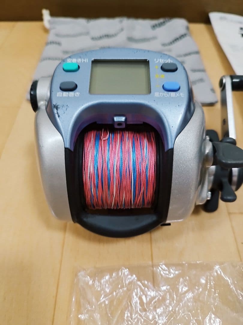 ダイワ スーパータナコン s500WP ケーブル　説明書　DAIWA