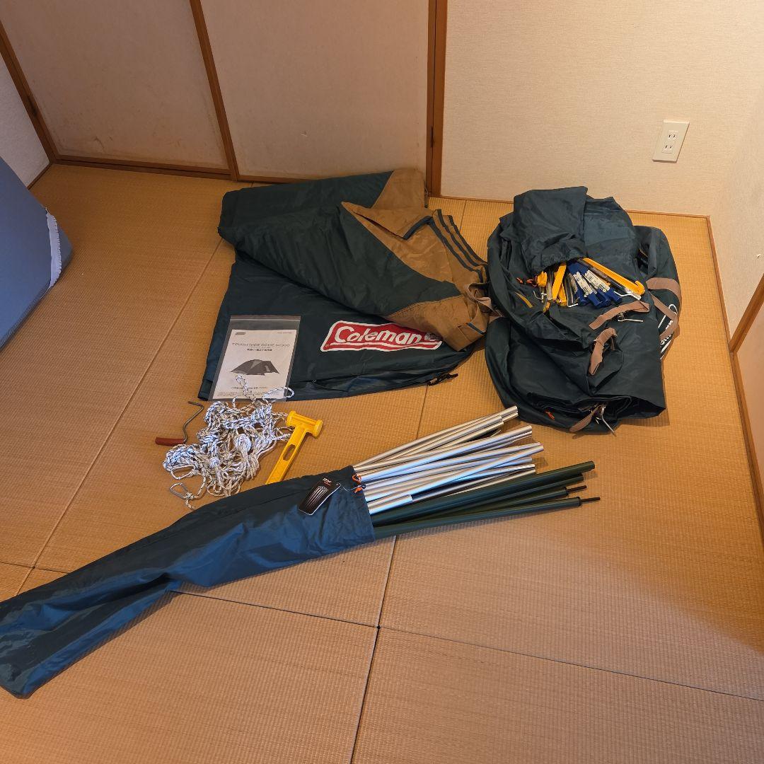 Coleman Tough Wide Dome IV /300 テント　おまけ付