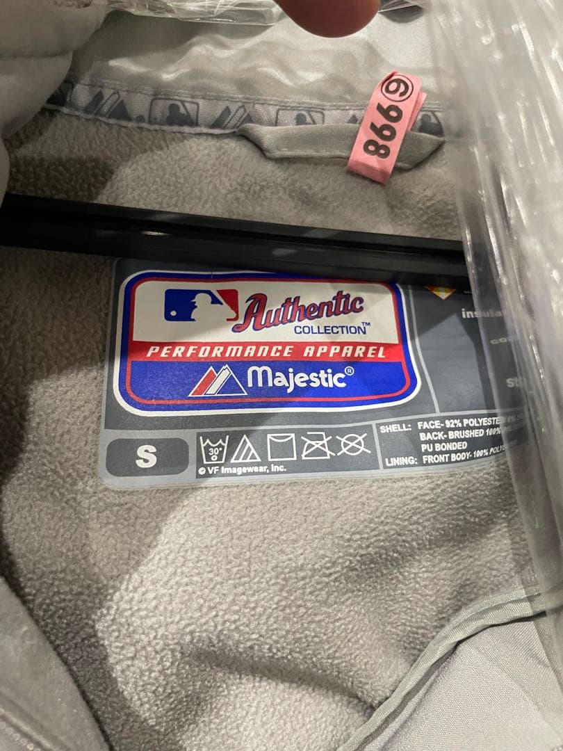 マジェスティック マリナーズ スタジャン ジャンパー ジャケット グラコン　S