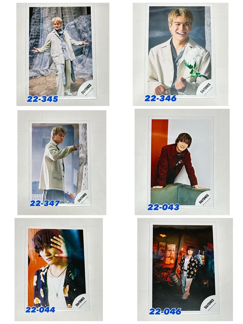 【バラ売り可】SixTONES 公式写真 CREAK 森本慎太郎