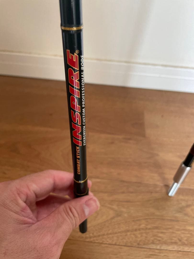 フェルール化　エバーグリーン　コンバットスティック　ロッド　おまけ付き