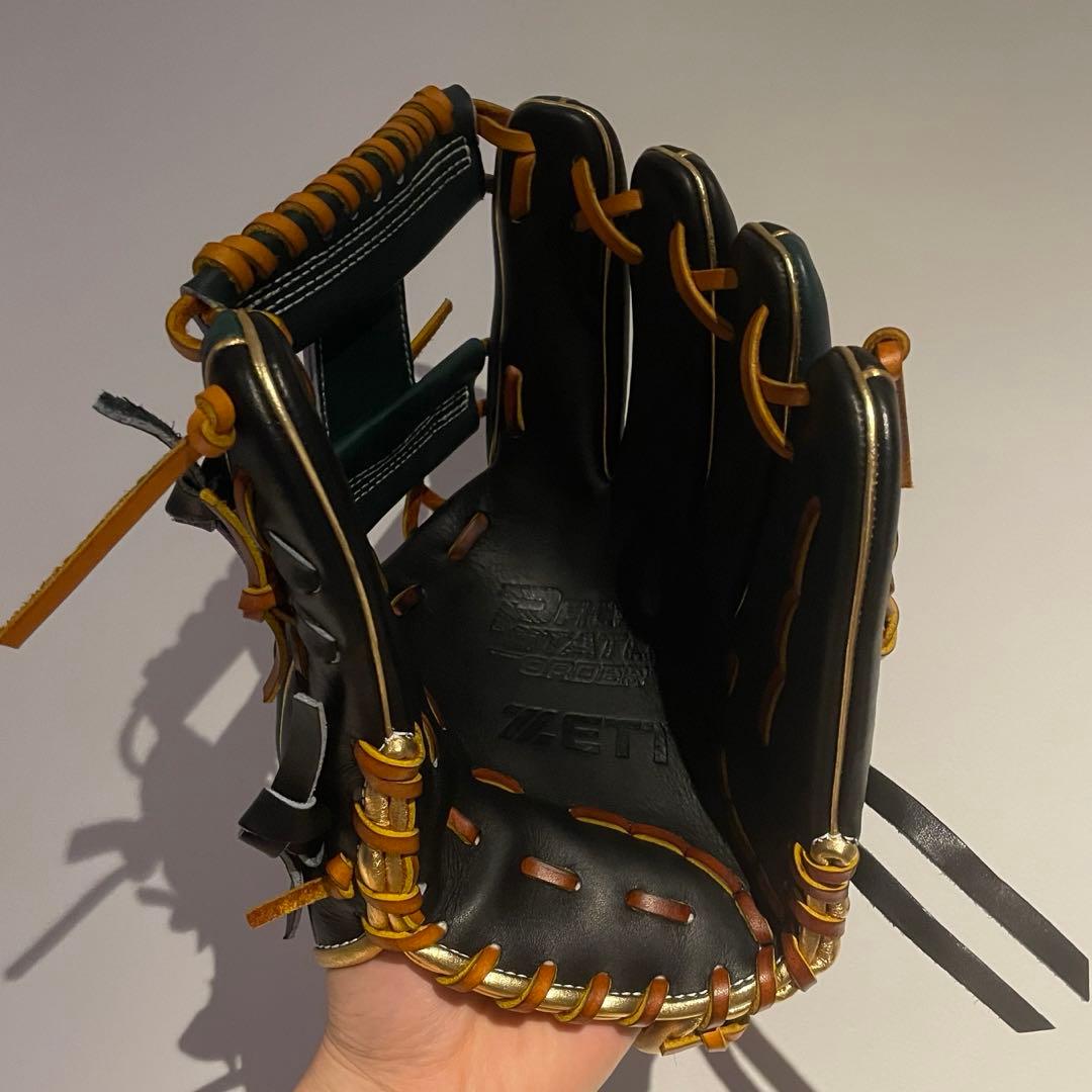 今宮健太モデル ZETT プロステイタス 軟式グローブ 内野