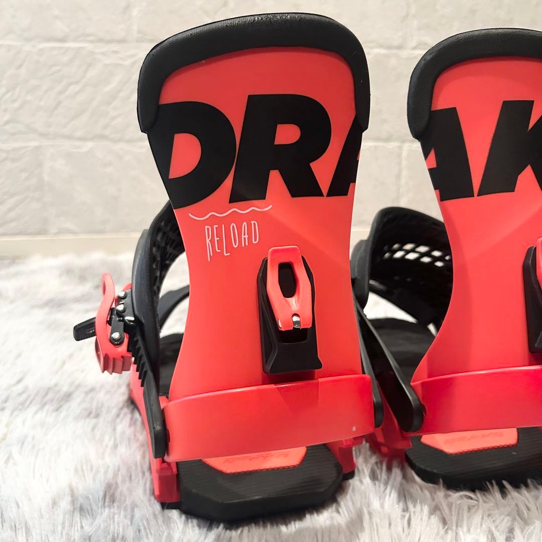 【極美品】 DRAKE RELOAD LTD スノーボードビンディング