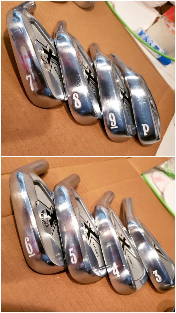 キャロウェイ *TOUR ISSUE QUAD DOT* アイアン。