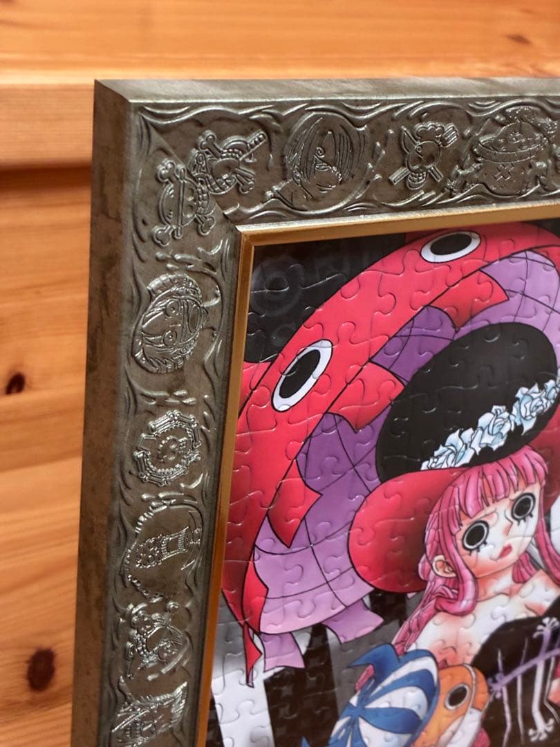 廃盤 ONE PIECE ペローナ ジグソーパズル300ピース フレーム付