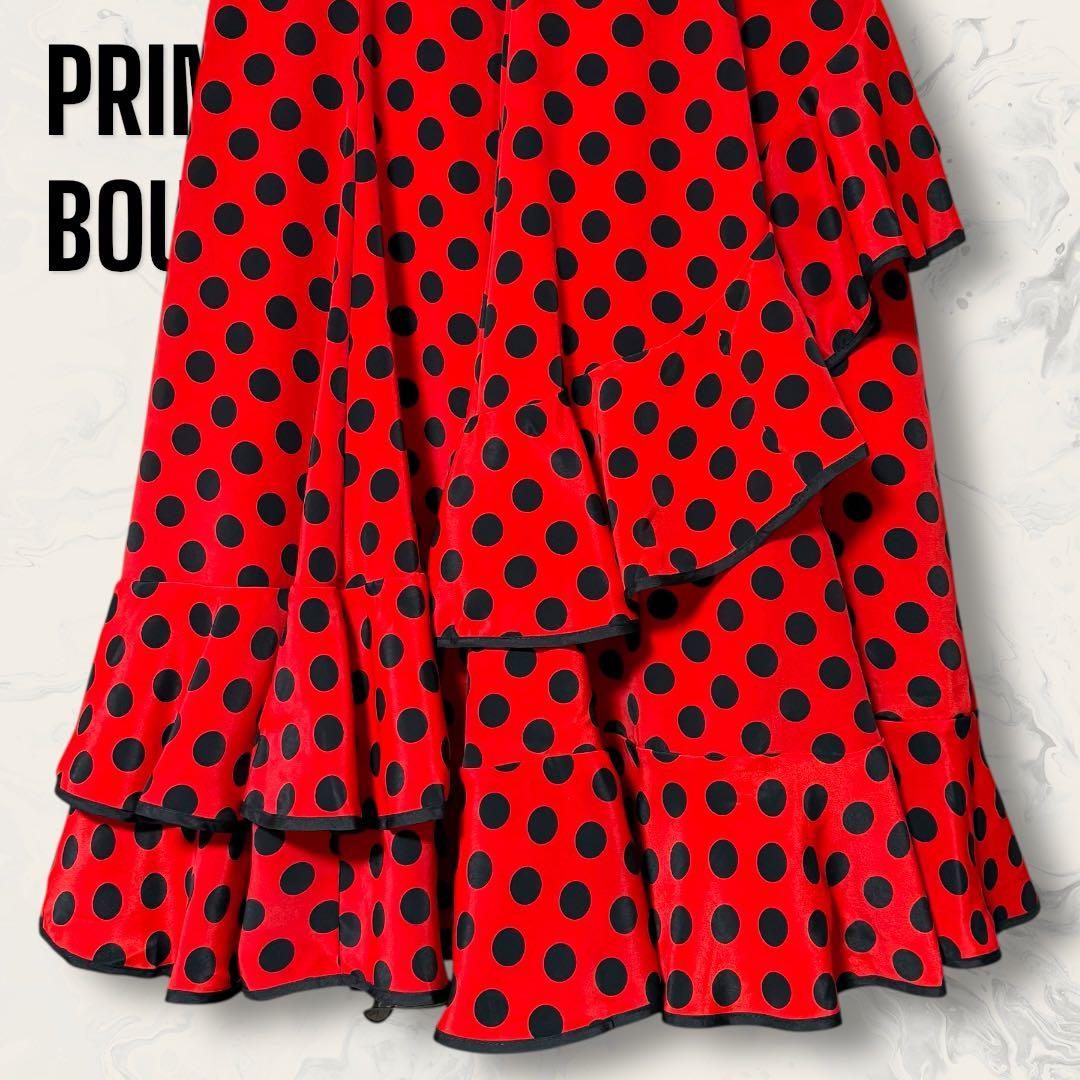 【未使用】 PRIMA BOUTIQUE ドット フリル マーメイド スカート