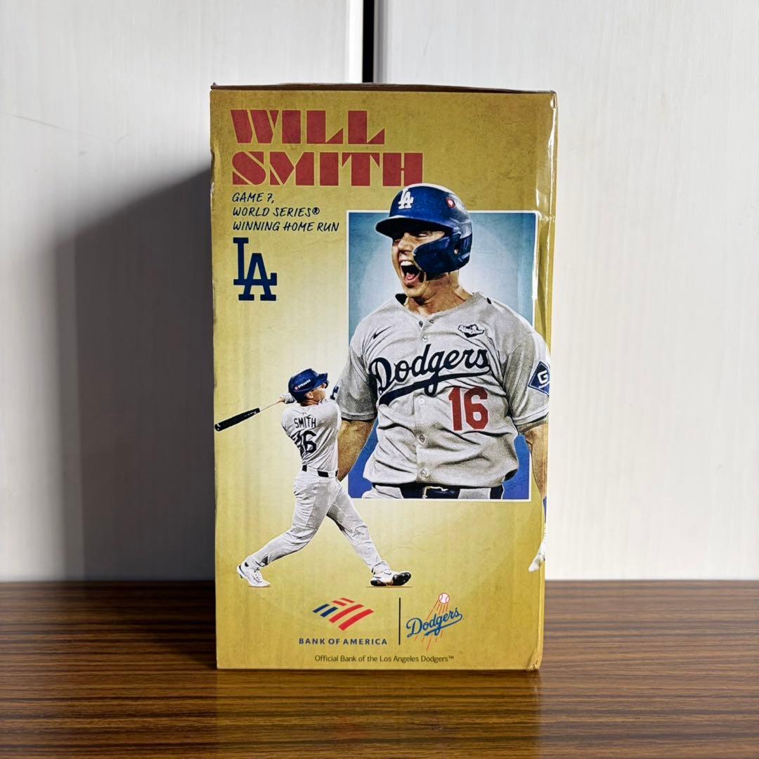 残2個【非売品】3/28 LA Dodgers ウィル・スミス ボブルヘッド