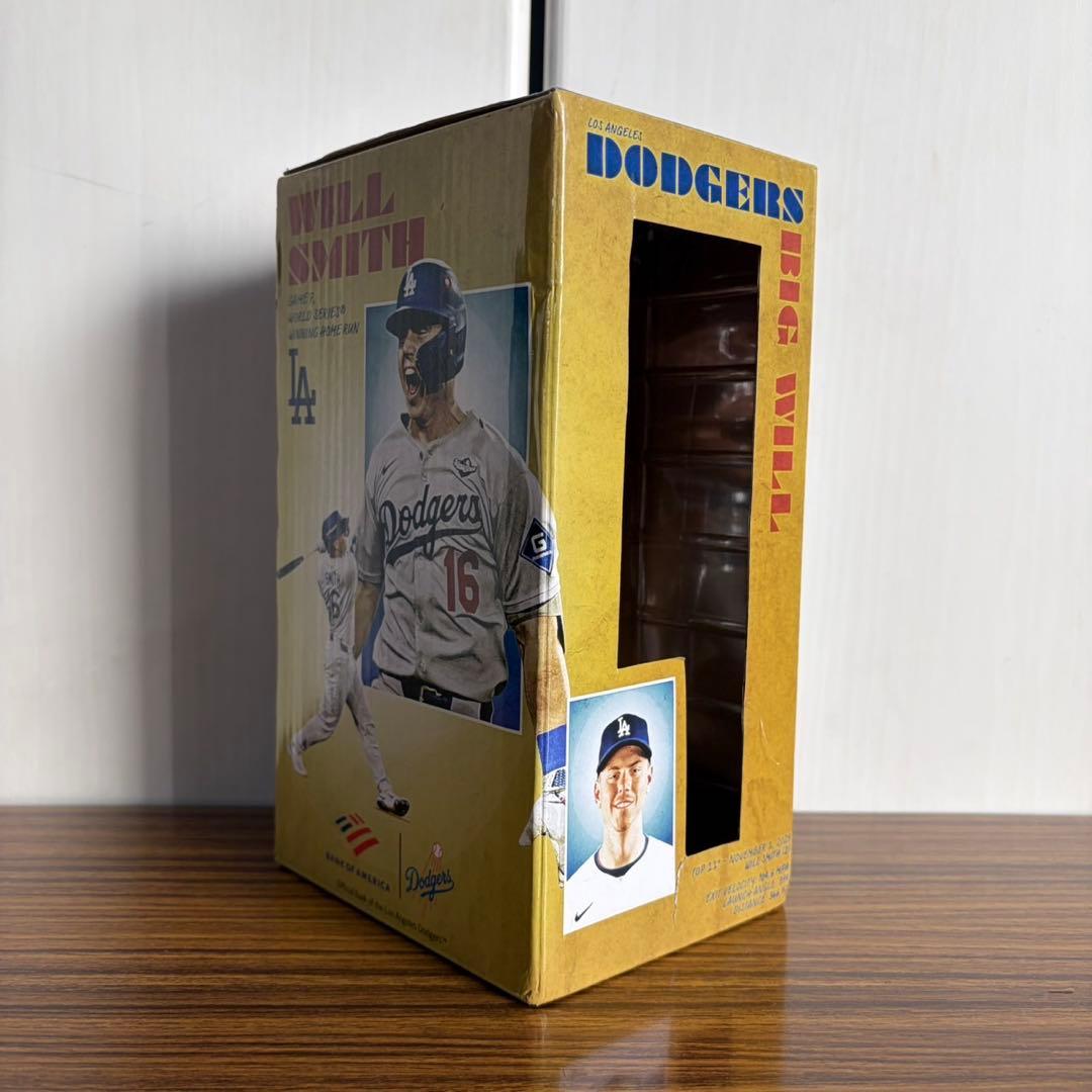 残2個【非売品】3/28 LA Dodgers ウィル・スミス ボブルヘッド