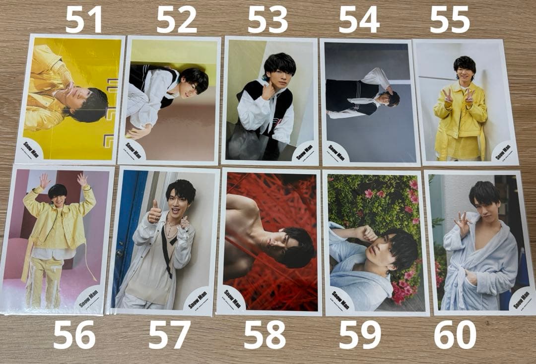  Man 深澤辰哉 公式写真セット⑴