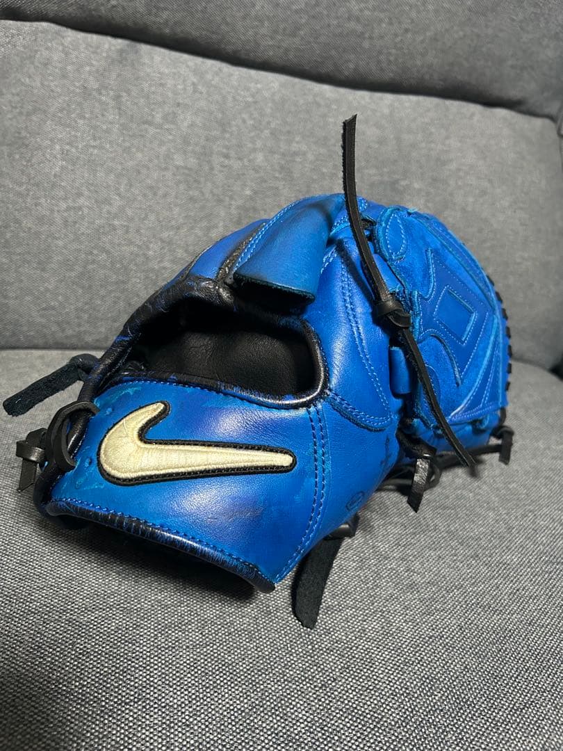 NIKE 一般軟式用 岩隈モデル 改 「山本由伸」風 なんちゃってグラブ ③