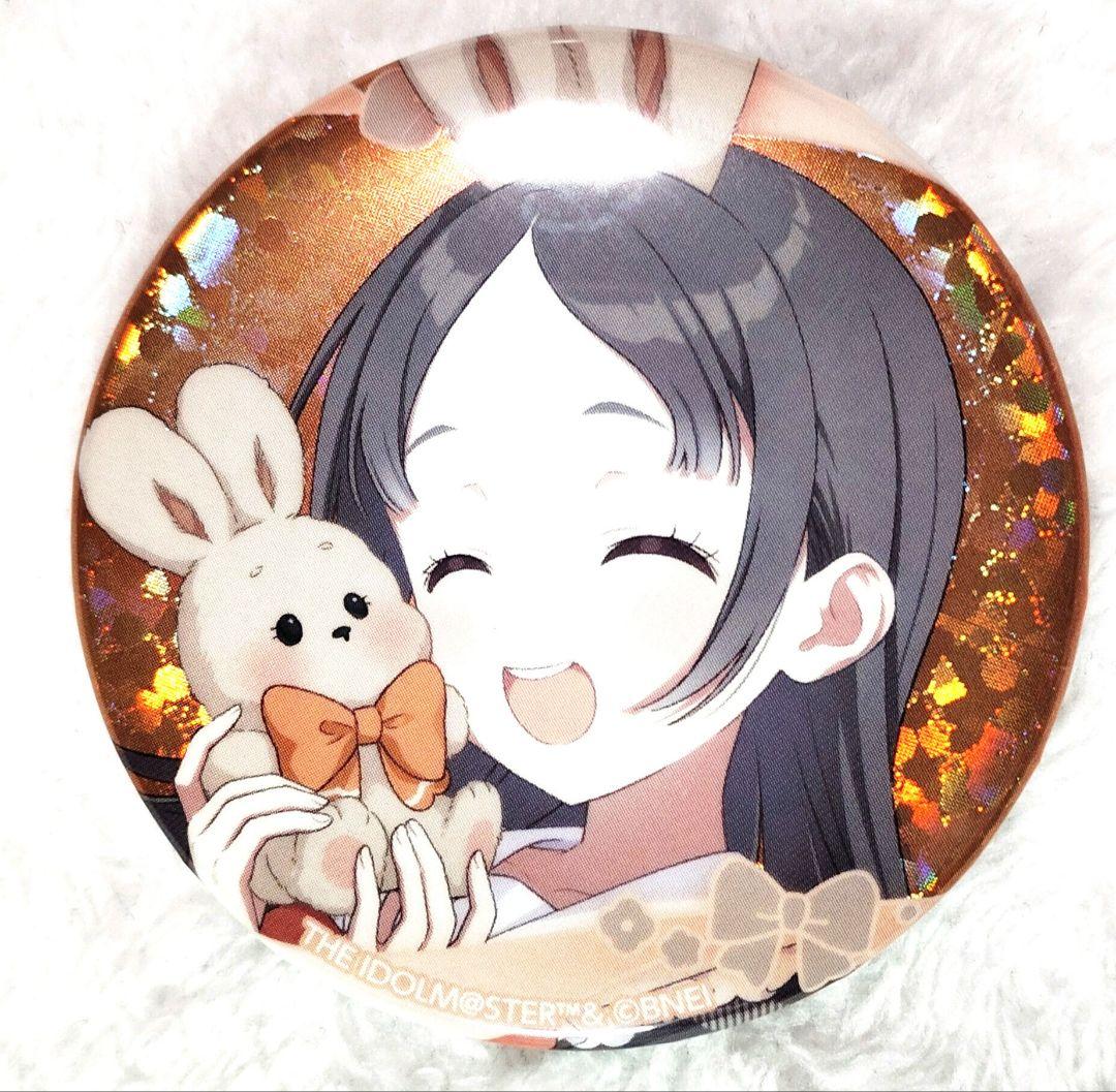 学マス　GiGO　倉本 千奈　Lady Rabbit　ホログラム缶バッジ ハート