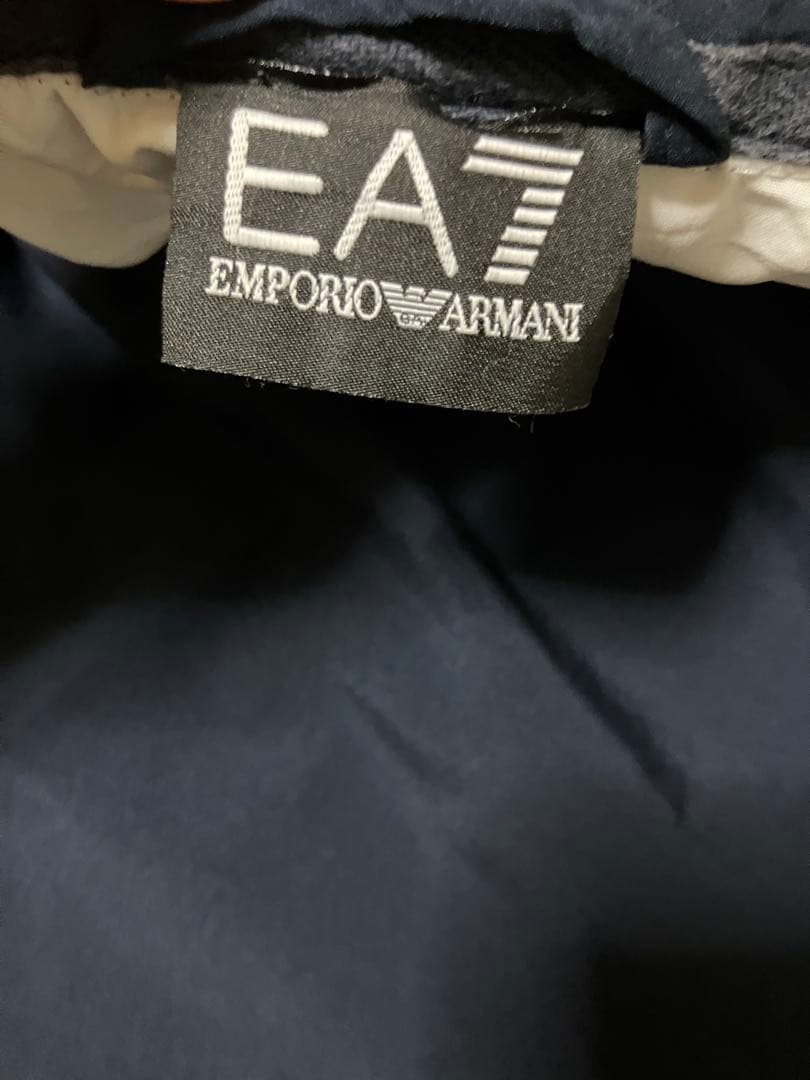 EA7 Emporio Armani ジャージジャケット ネイビー/ホワイト