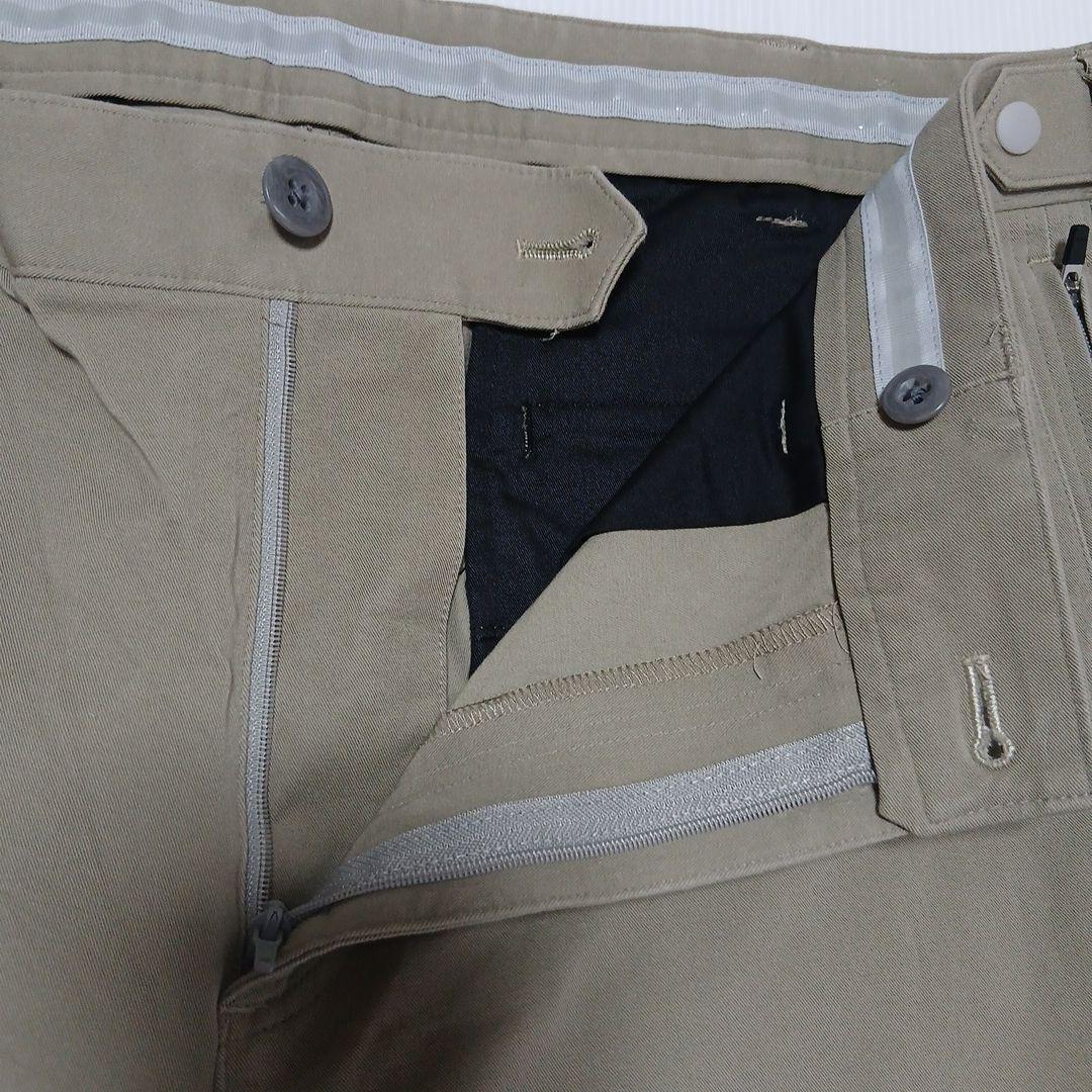 BEAMS GOLF ウエストアジャスタブルボタン付 ストレッチ チノ XL