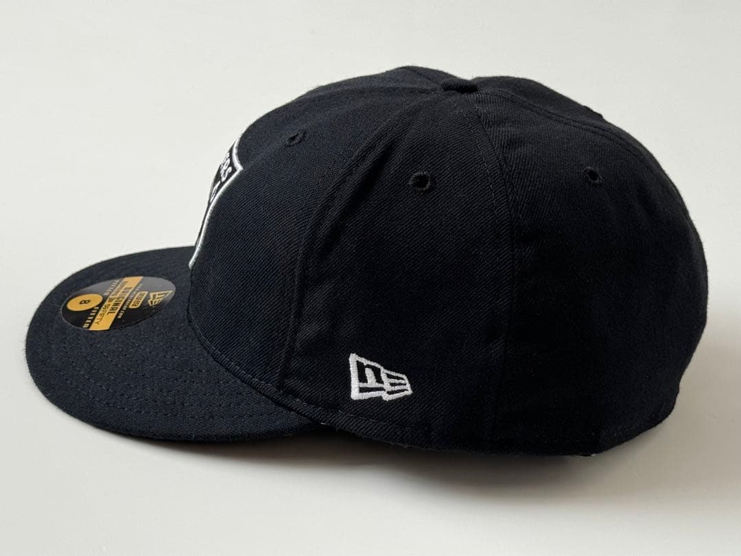 90s USA製 NEW ERA レイダース キャップ NFL RAIDERS黒