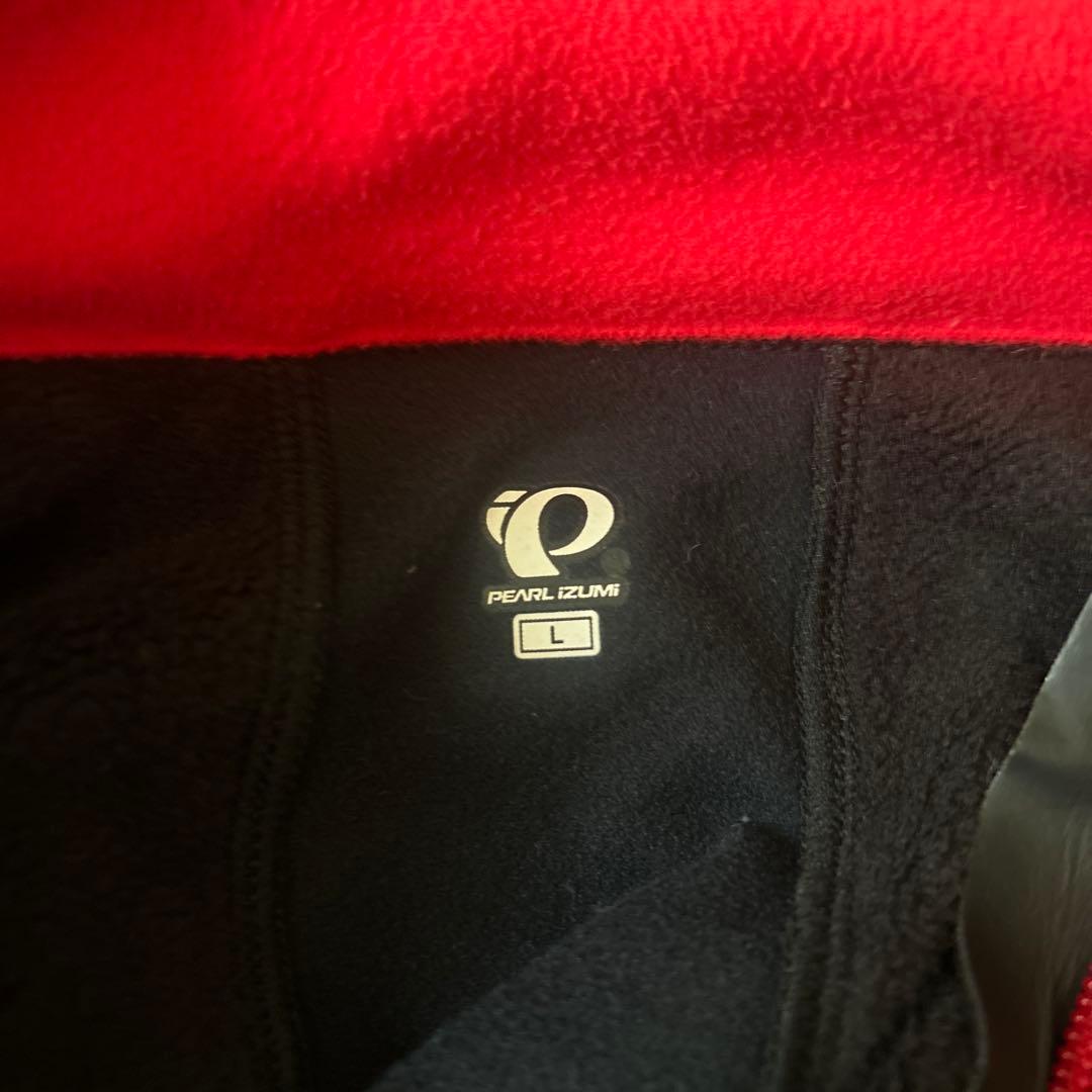 PEARL IZUMI AIR サイクルジャケット Lサイズ ブラック/レッド