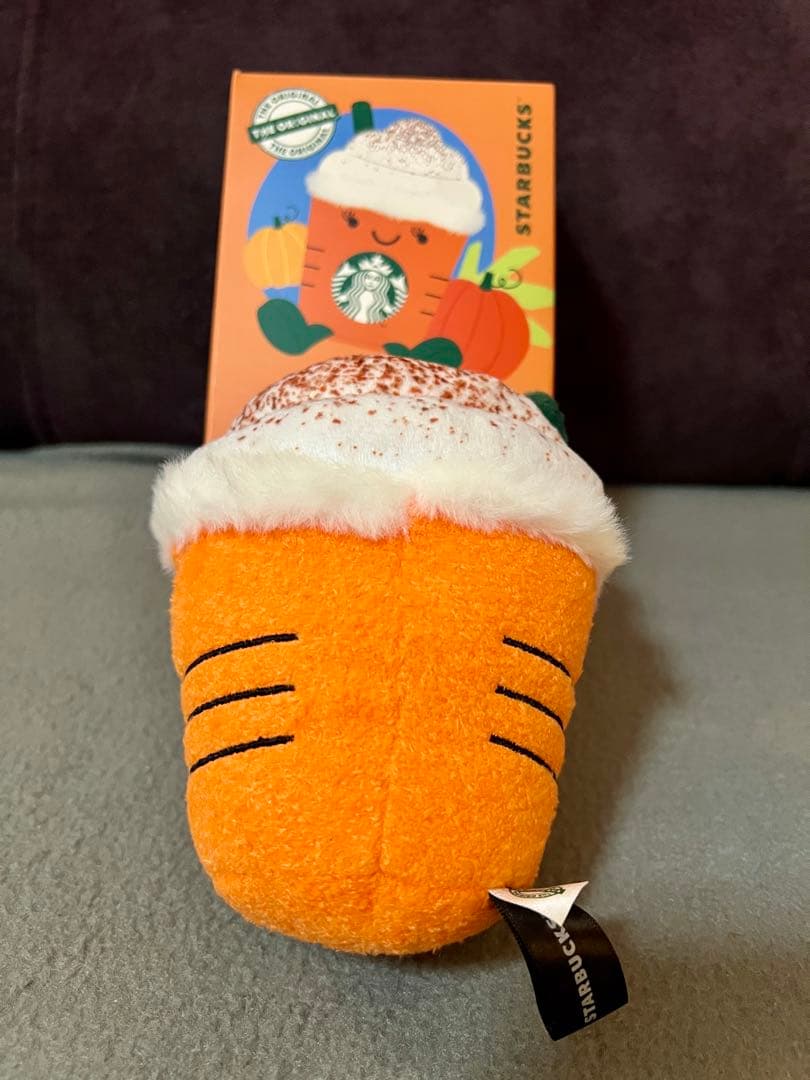 スターバックス 日本未発売 フラペチーノ パンプキン マスコット