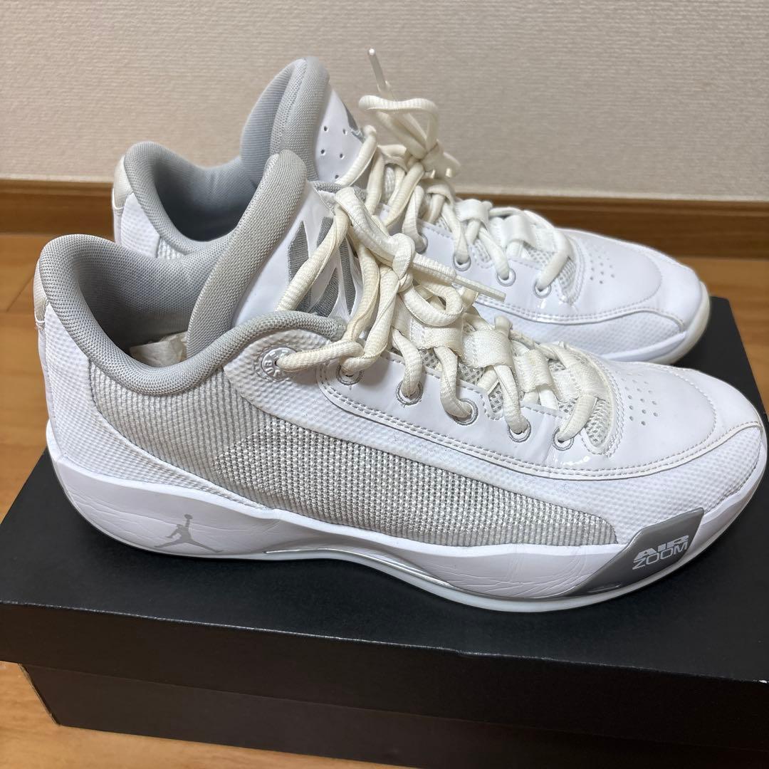 Jordanルカ77Zoom ホワイト バスケットボールシューズ