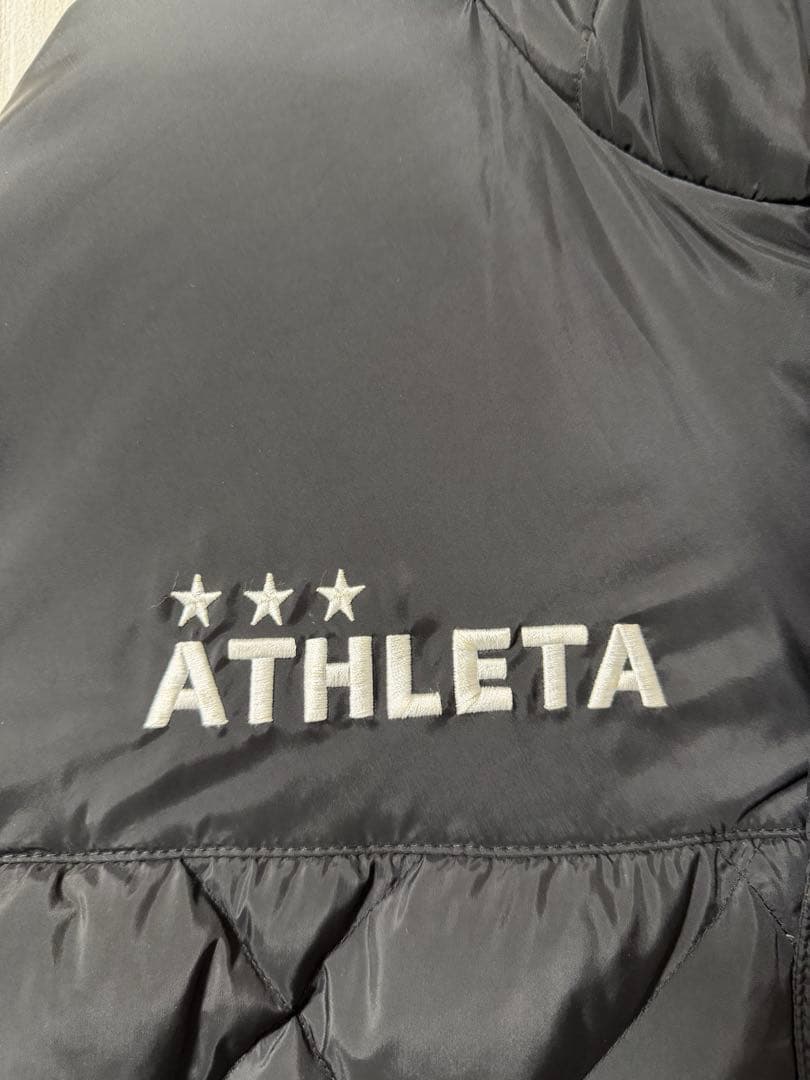アスレタ ATHLETA ベンチコート ブラック