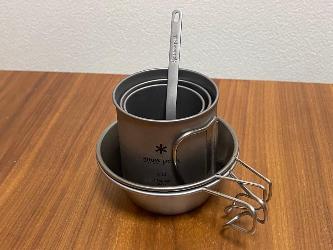  peak チタンカップセット
