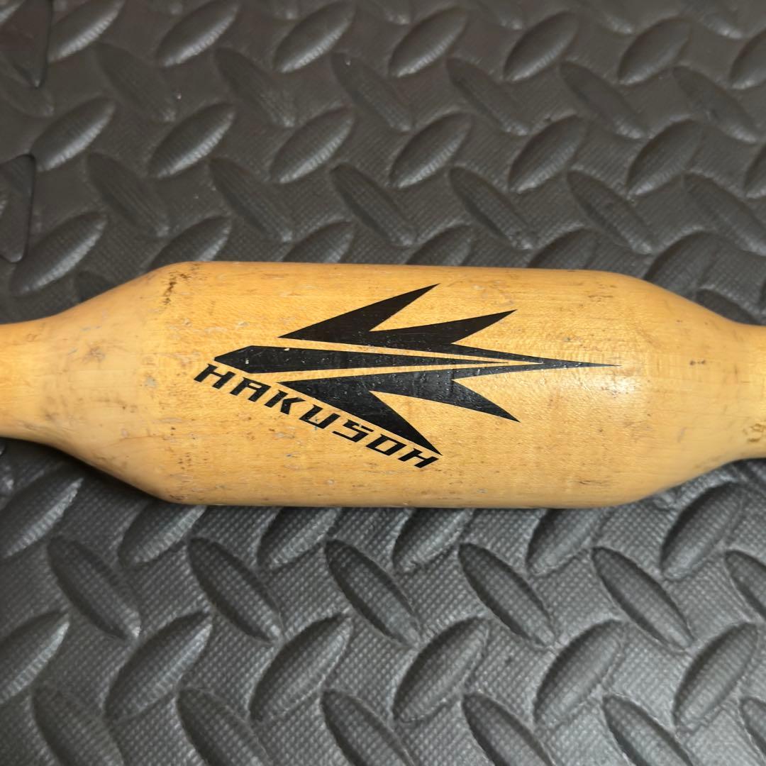 根鈴道場 バレルバット 日本製 木製 野球 トレーニング 実打可能