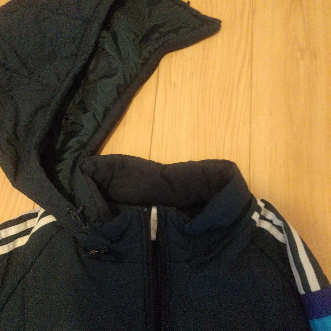 adidas ウォーマートップ (ネイビー)