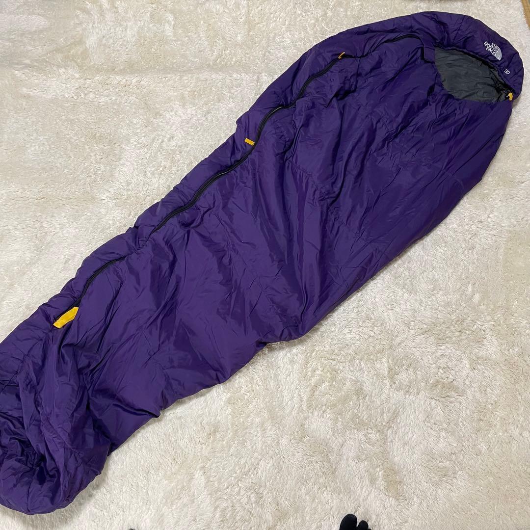 美品‼️THE NORTH FACE ザ・ノースフェイス　寝袋 寝袋 パープル