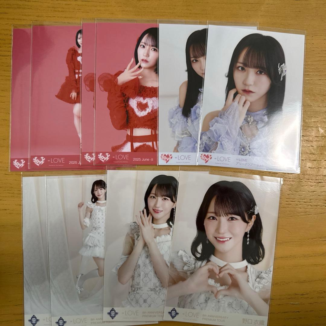野口衣織　生写真セット　まとめ売り　コンプ　セミコン