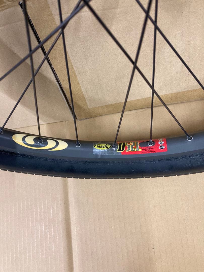 MAVIC D521 リム　シマノDEOREハブ　26インチホイールセット
