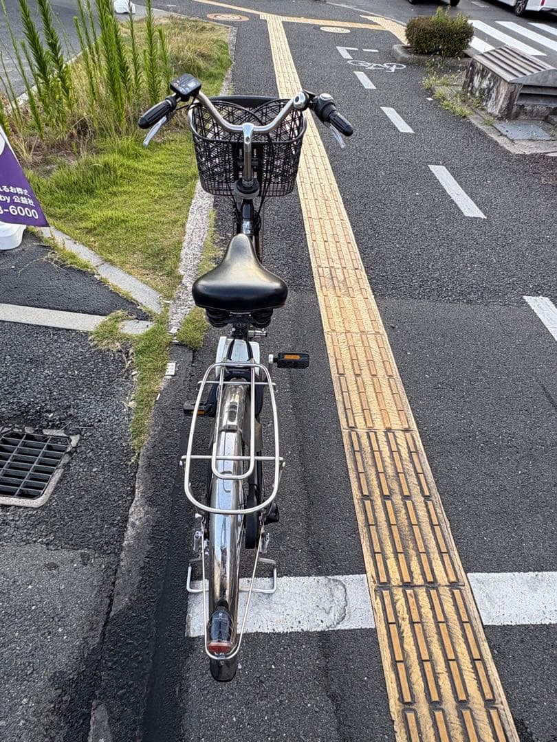 中古Panasonic電動アシスト自転車　13.2Ah4点灯　大阪
