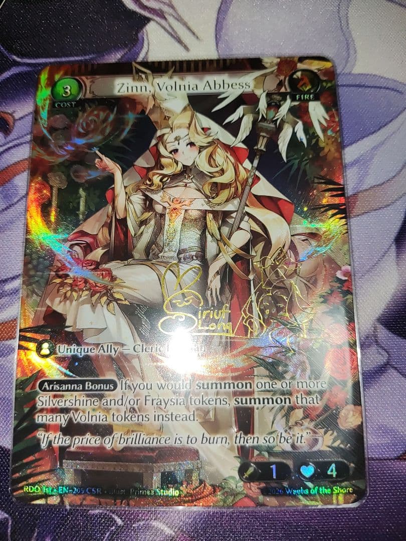 その他 grand archive Zinn, Volnia Abbess CSR
