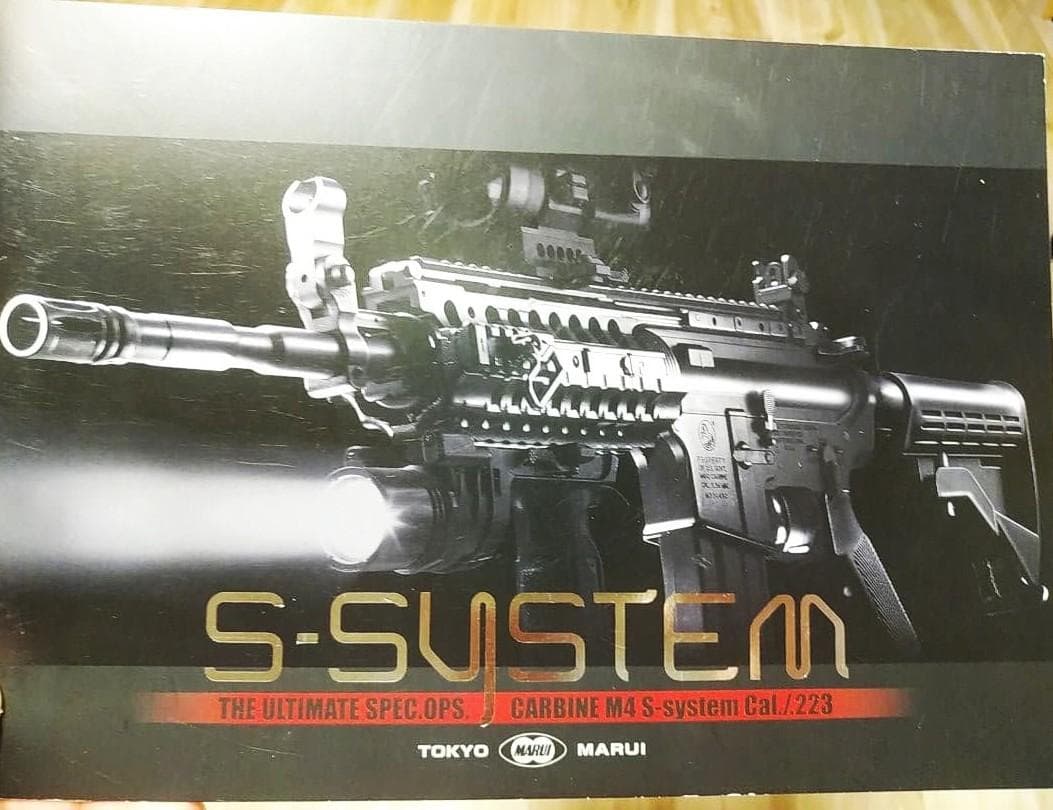 電動ガン　M4 S-SYSTEM　ドットサイト　充電器 付き