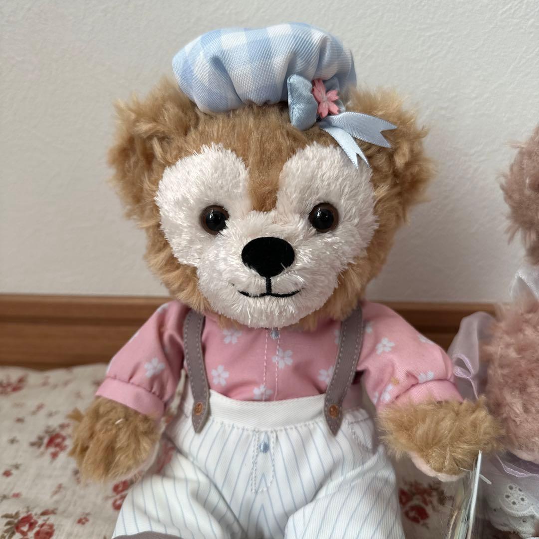 上海ディズニー❤️春日　ダッフィーシェリーメイぬいぐるみssセット