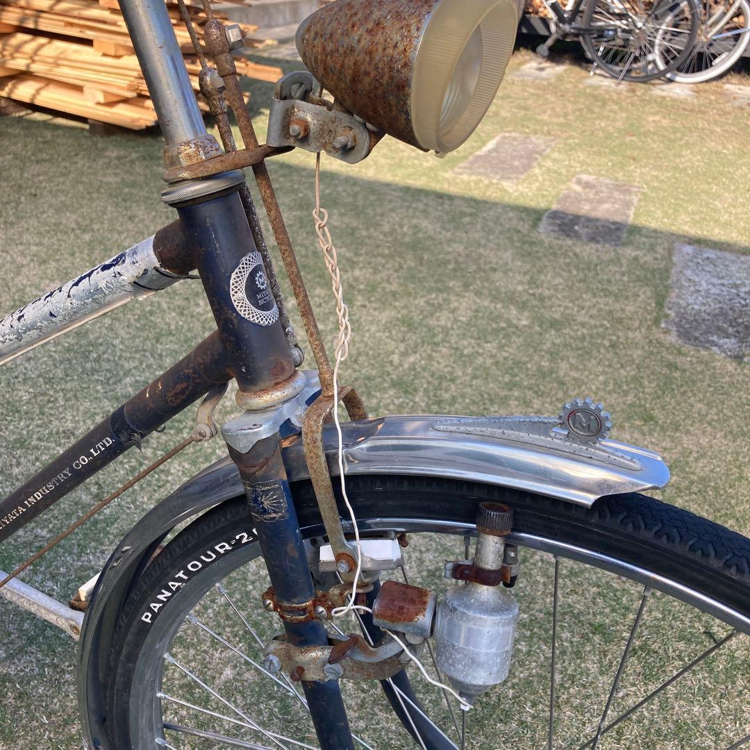 ⭐️宇都宮市引き取り限定⭐️レトロ⭐️ミヤタシティサイクル 前照灯付き
