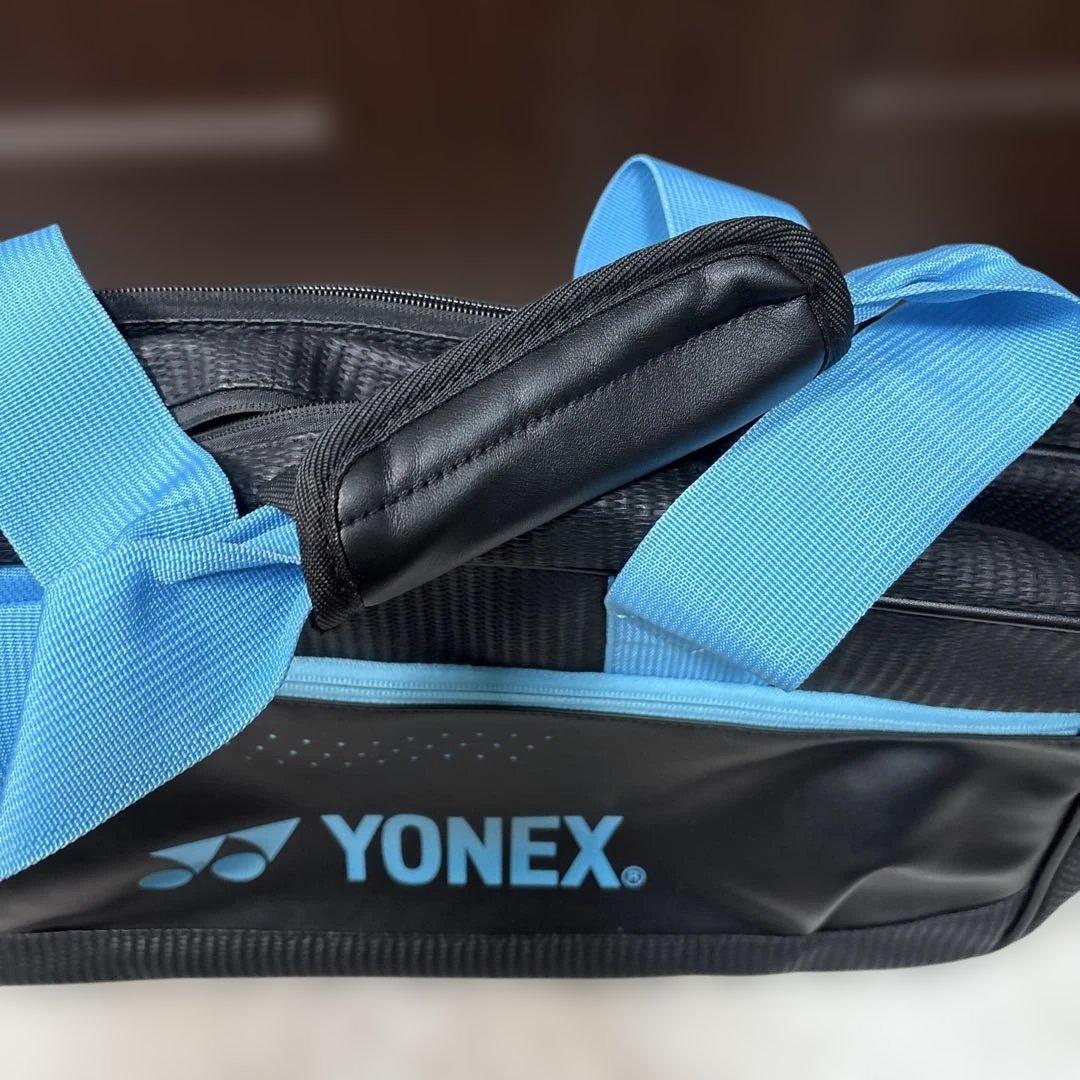 【美品!!】YONEX バドミントン/テニス トーナメントバッグ　ブラック