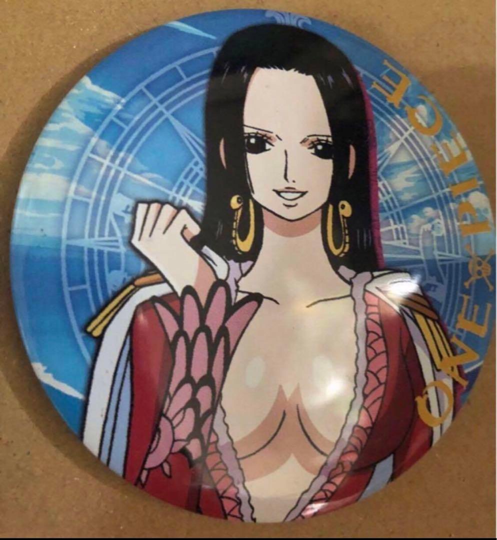 ワンピース ONEPIECE ボア・ハンコック 缶バッジ レア 当時物 希少