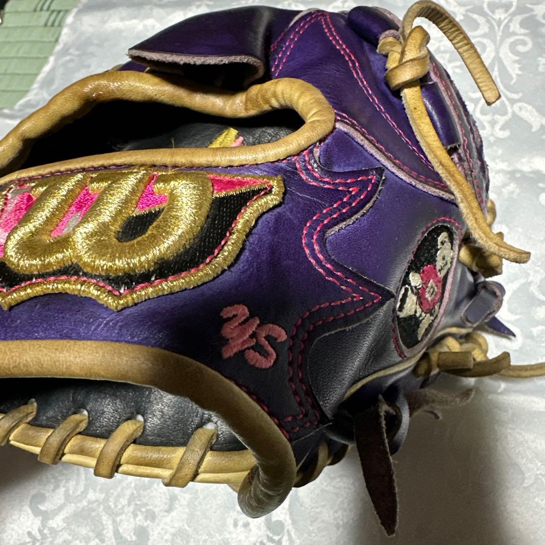 ウィルソン　軟式オーダーグローブ　内野手兼投手用